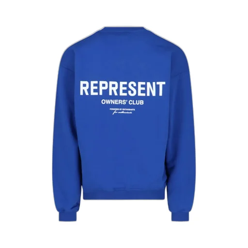 Represent Owners Club Logo Printed Crewneck Sweatshirt