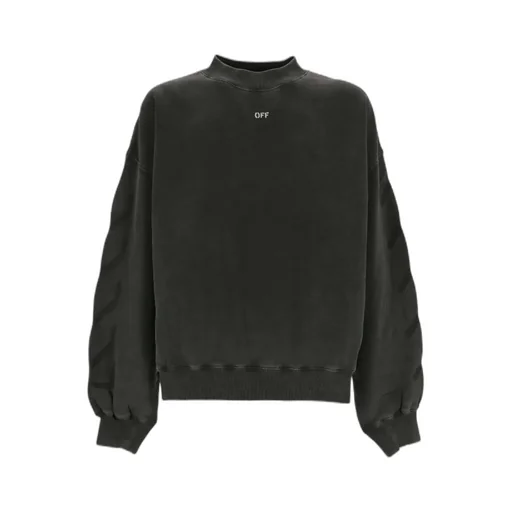 Off-White Logo Printed Crewneck Sweatshirt