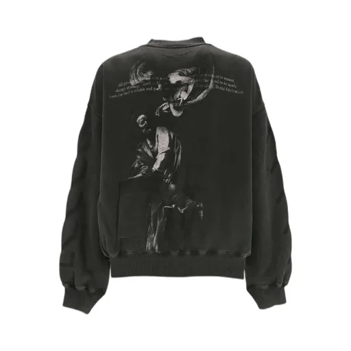 Off-White Logo Printed Crewneck Sweatshirt
