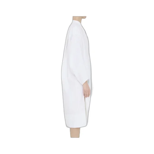 Khaite Brom Shift Long-Sleeved Midi Dress