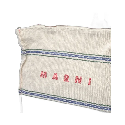 Marni Logo Printed Tote Bag