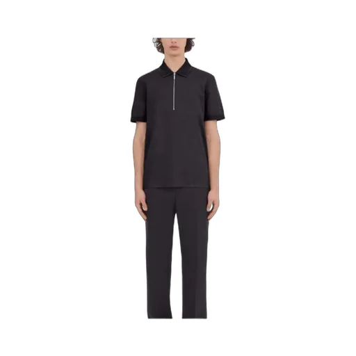 Ferragamo Logo Embroidered Polo Shirt