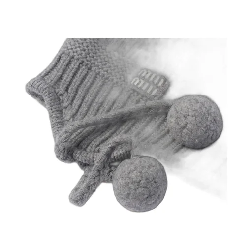 Miu Miu Logo-Patch Beanie