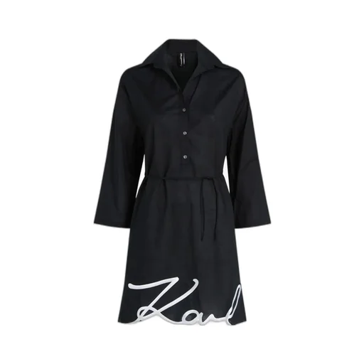 Karl Dna Cotton Beach Dress