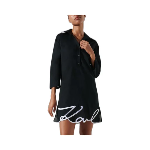 Karl Dna Cotton Beach Dress