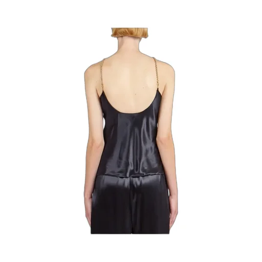 Salvatore Ferragamo Chain Strap Top