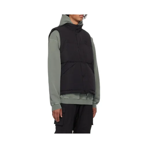 High Collar Sleeveless Vest
