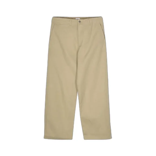 Burberry Wide-Leg Chino Trousers