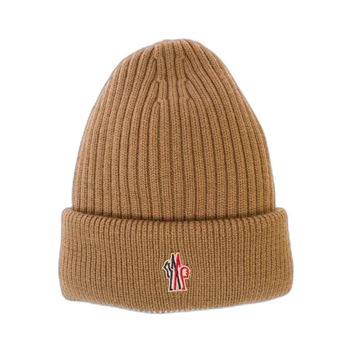 Moncler Grenoble Logo Embroidered Beanie