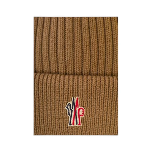 Moncler Grenoble Logo Embroidered Beanie