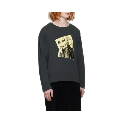 Maison Margiela Graphic Printed Long-Sleeved T-Shirt