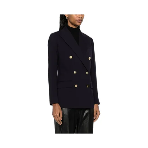 Lauren Ralph Lauren Double-Breasted Tailored Blazer