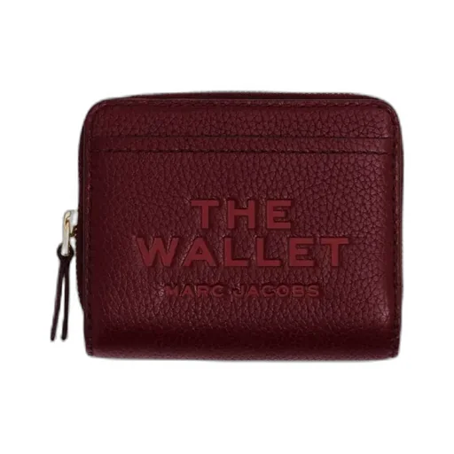 Marc Jacobs Logo Printed Zipped Mini Compact Wallet
