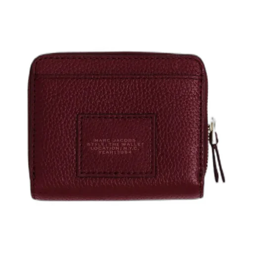 Marc Jacobs Logo Printed Zipped Mini Compact Wallet