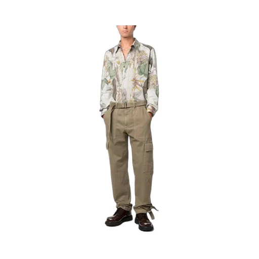 Belt Ring Casual Pants