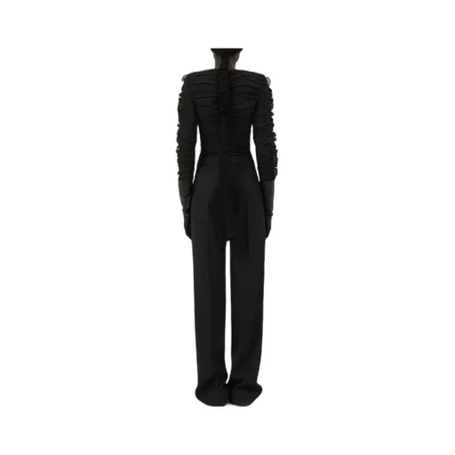 Magda Butrym Long-Sleeved Ruched Top