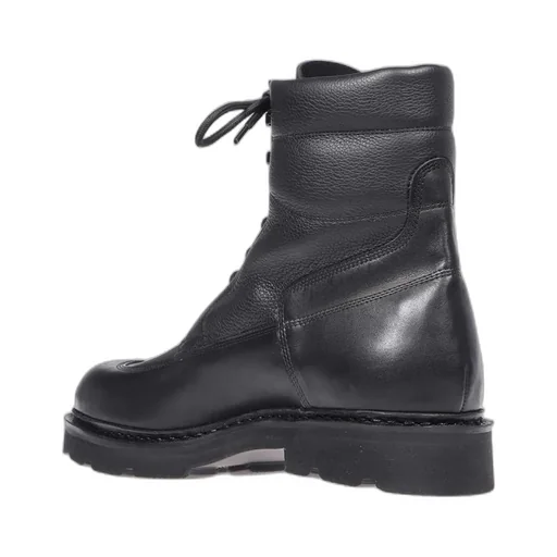 Round Head Lace-Up Boots