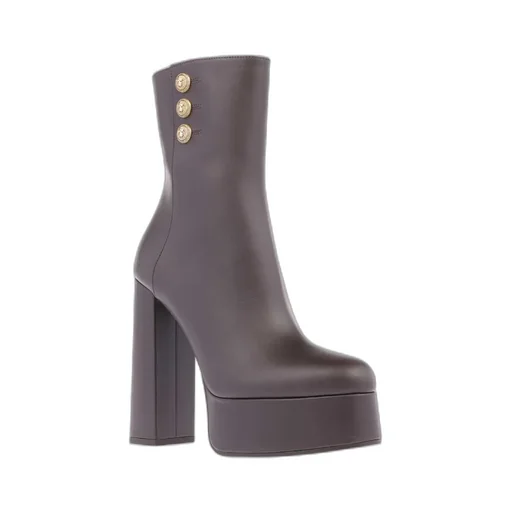 Round-Headed Short Boots