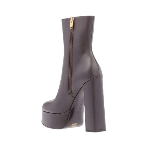 Round-Headed Short Boots