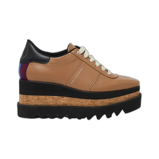 Stella Mccartney Sneak-Elyse Square-Toe Sneakers
