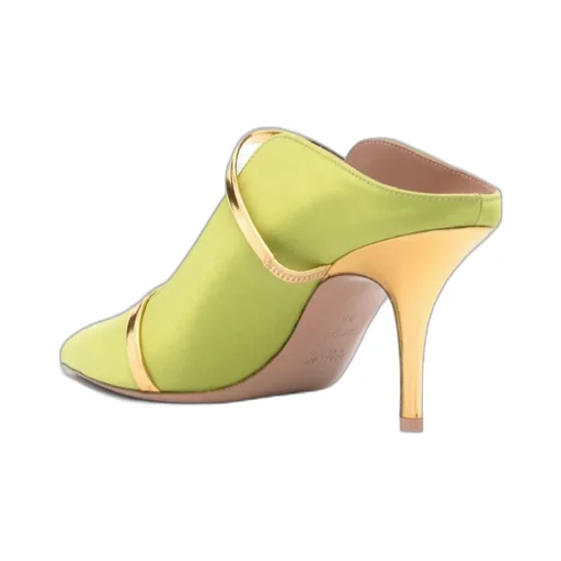 Maureen 70Mm Satin Mules
