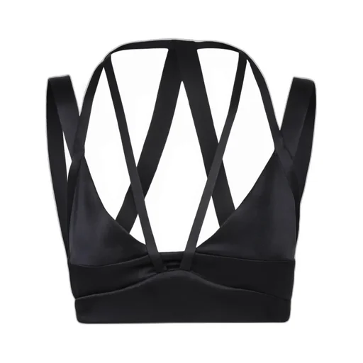Strap-Detail Sleeveless Cropped Top