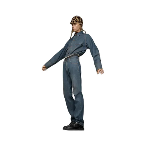 Maison Margiela Americana Wash Turn-Up Jeans