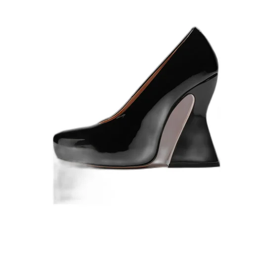 Maison Margiela Block Heeled Slip-On Pumps