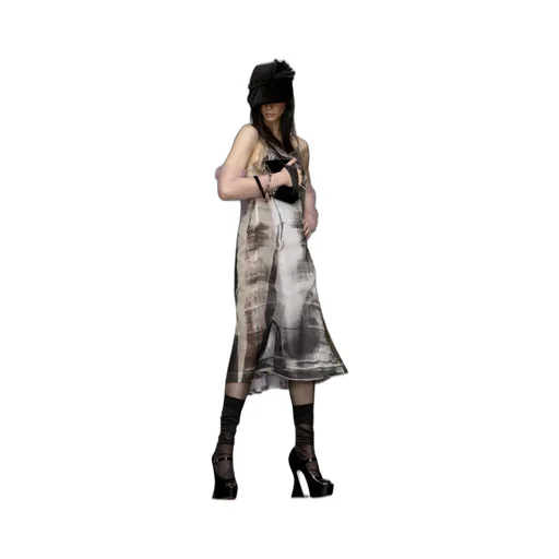 Maison Margiela Strapped Midi Dress