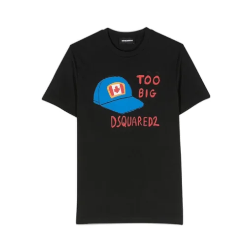 Dsquared2 Kids Cap Graphic T Shirt