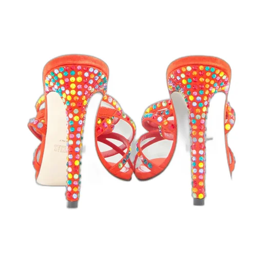 Open-Toed High-Heeled Sandals