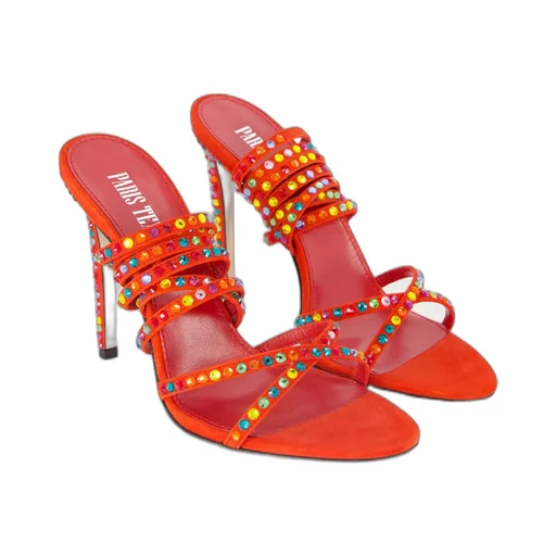 Open-Toed High-Heeled Sandals
