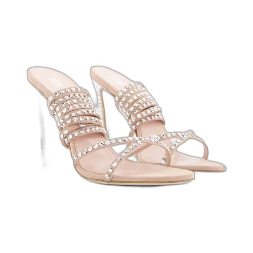Open-Toed High-Heeled Sandals