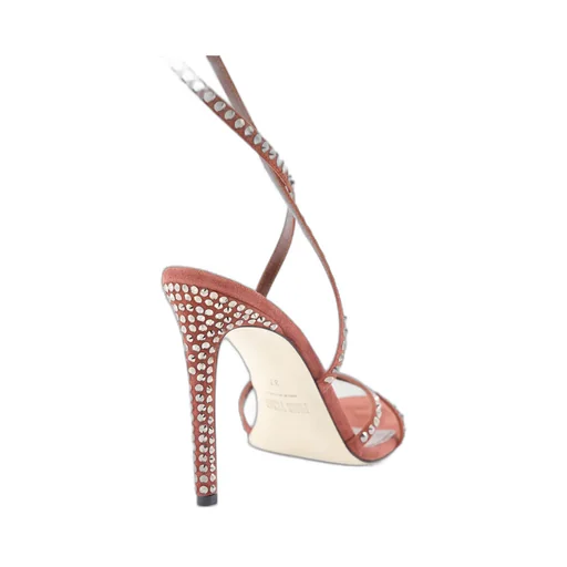Paris Texas Holly Zoe Embellished Ankle Strapped Sandals