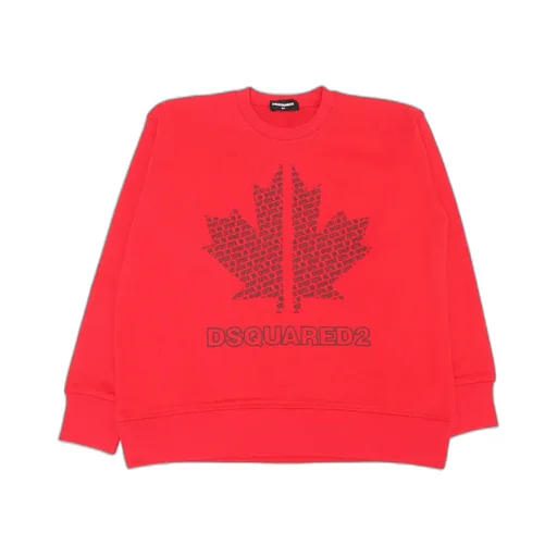 Dsquared2 Kids Logo Printed Crewneck Sweatshirt