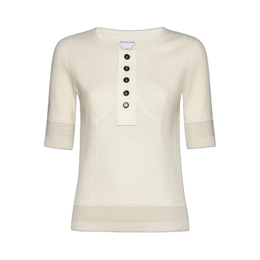 Bottega Veneta Slim Fit Ribbed Knit Top