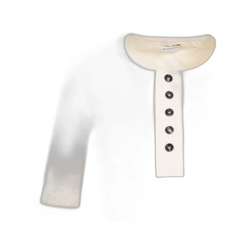 Bottega Veneta Slim Fit Ribbed Knit Top
