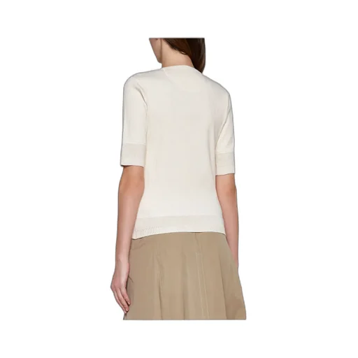 Bottega Veneta Slim Fit Ribbed Knit Top