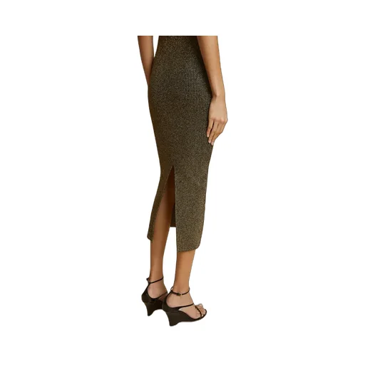 Khaite The Rumer Ribbed Midi Dress
