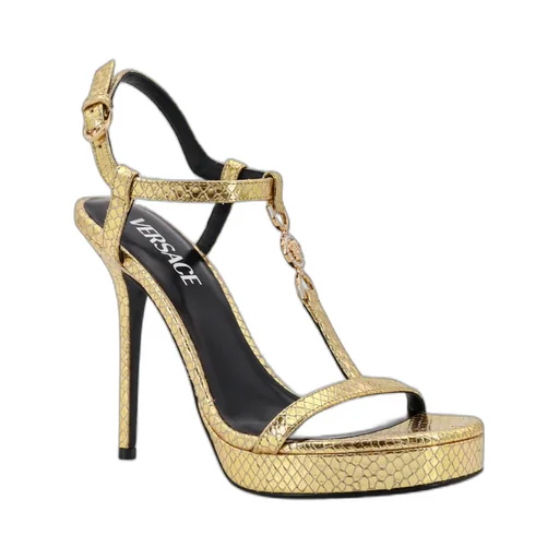 Versace Medusa '95 Metallic Sandals