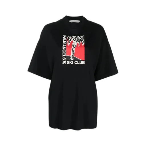 Palm Angels Graphic Printed Crewneck T-Shirt