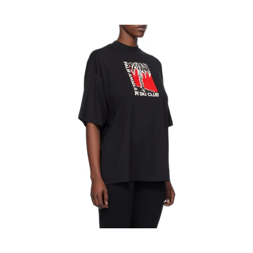 Palm Angels Graphic Printed Crewneck T-Shirt