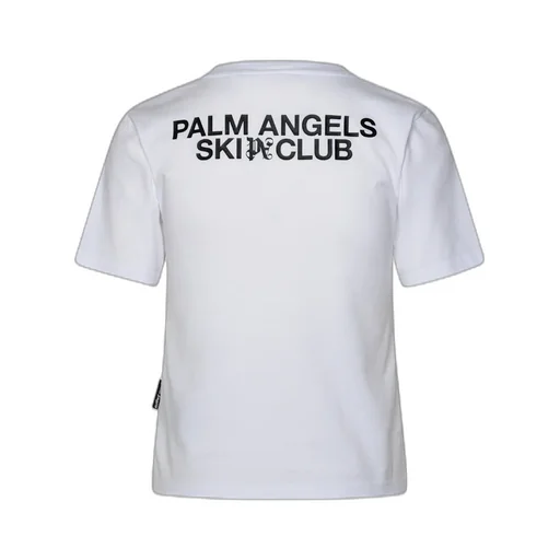 Palm Angels Logo Patch Crewneck T-Shirt