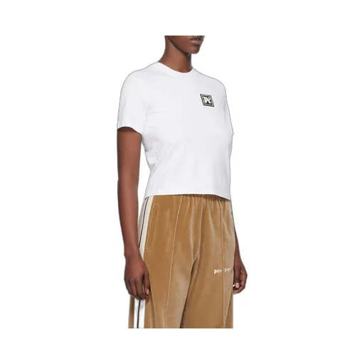 Palm Angels Logo Patch Crewneck T-Shirt