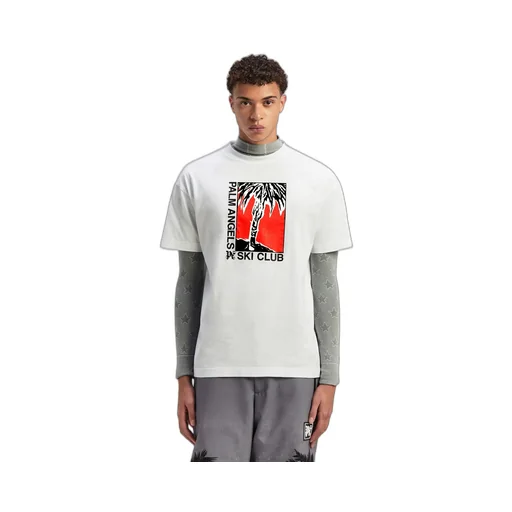 Palm Angels Ski Club Graphic Printed T-Shirt