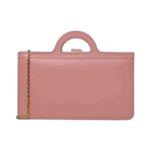 Marni Logo Printed Chain-Linked Long Wallet