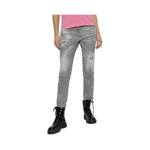 Dsquared2 Distressed Cropped Jeans