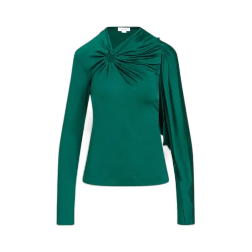 Victoria Beckham Long-Sleeved Cut-Out Detailed Top
