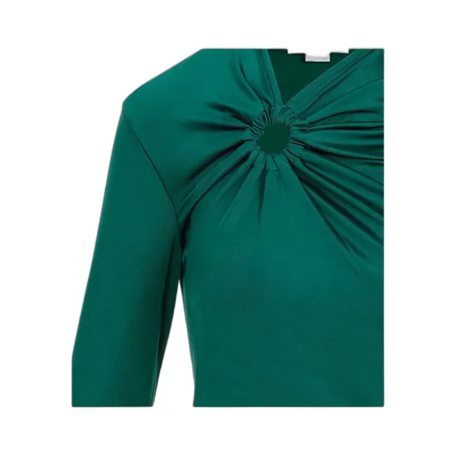 Victoria Beckham Long-Sleeved Cut-Out Detailed Top