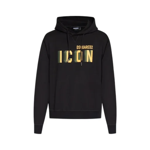 Dsquared2 Icon Printed Drawstring Hoodie